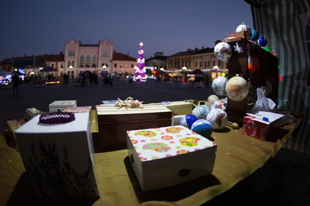 Jarmark Bożonarodzeniowy w Żywcu.