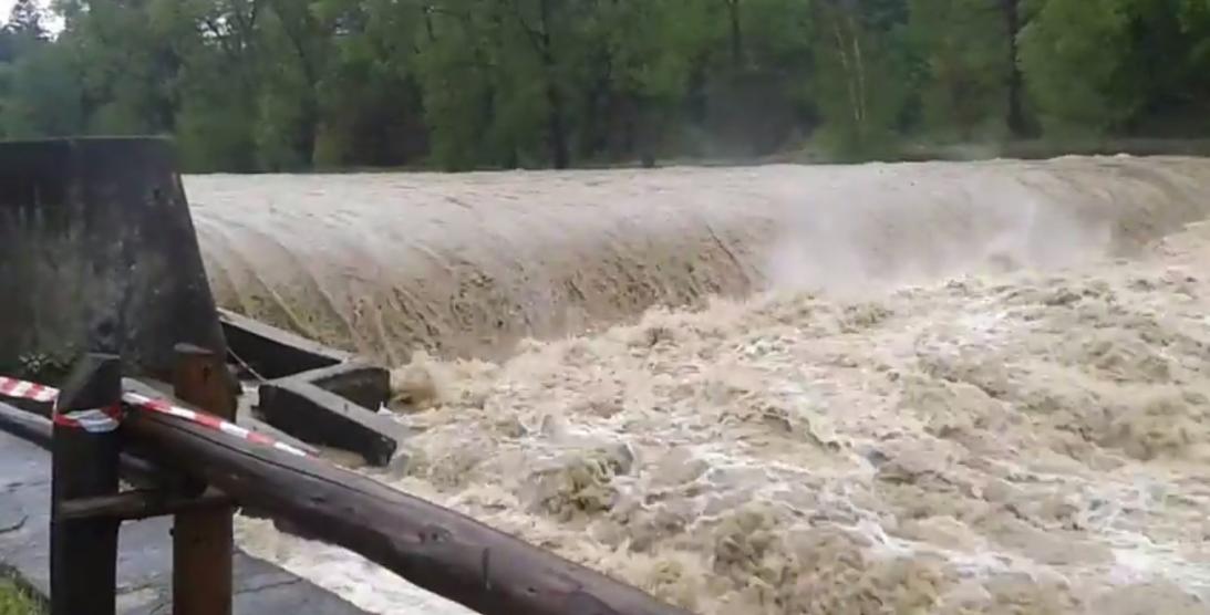 Powódź 2014, rzeka Soła