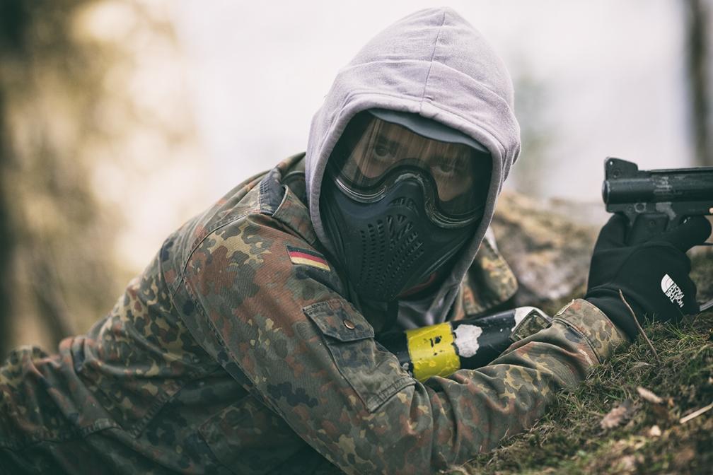 Paintball. Stok Za Groniem